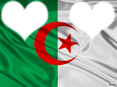 l'algerie du coeur フォトモンタージュ