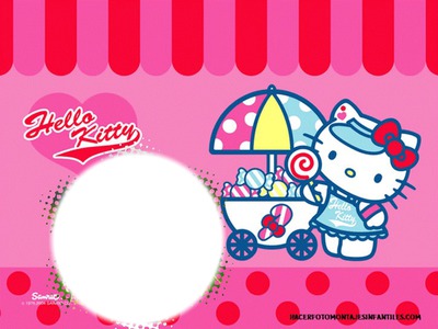 Hello Kitty フォトモンタージュ