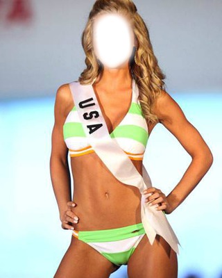 Miss USA Fotomontage