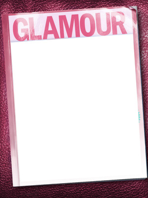 Glamour Magazine Fotomontage