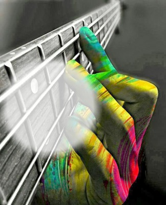 guitarra Photo frame effect