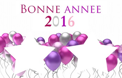 bonne annee 2016 Fotomontage