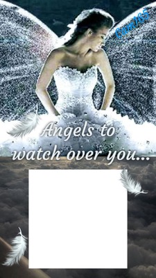 Angel to watch over me Fotomontaż