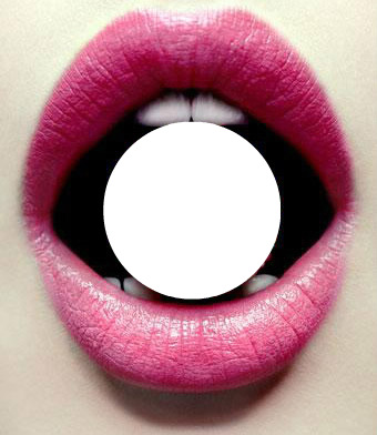 Pink Lip Fotomontage