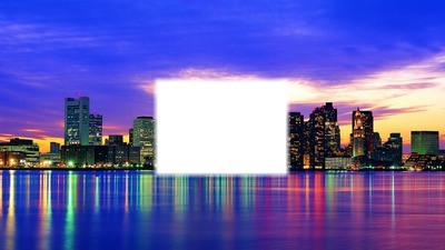 NYC Photo frame effect