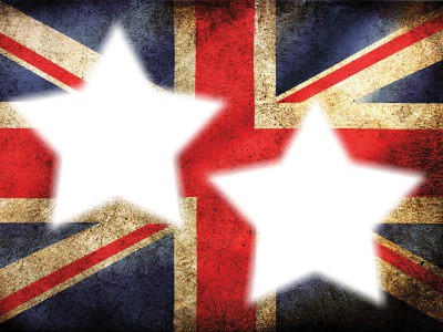 britain stars フォトモンタージュ