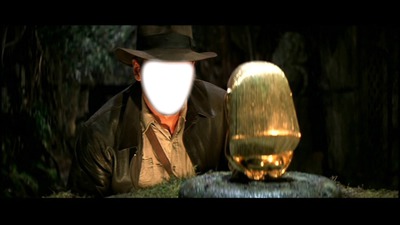 Indiana Jones Fotomontaggio