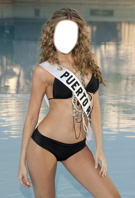 Miss Universe Puerto Rico Fotomontāža