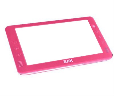 Tablet rosa Fotomontage