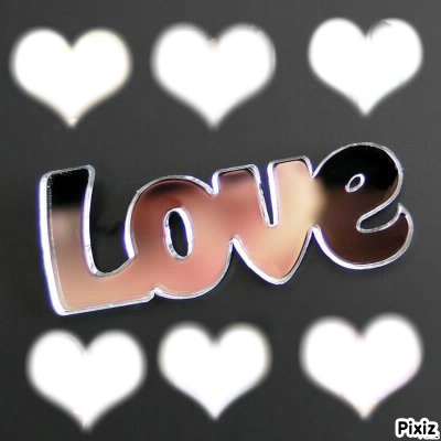 Love ! Photo frame effect