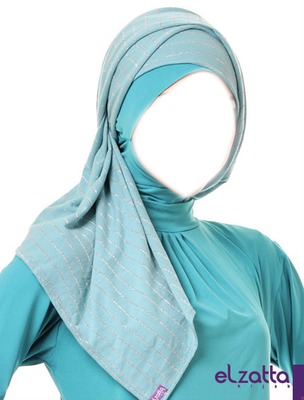 hijab-pashmina Fotomontaža