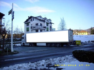 truck Fotomontage