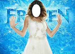 Martina Stoessel Frozen Photo frame effect