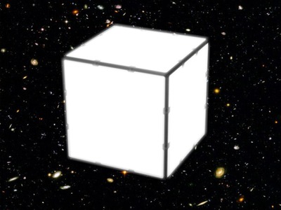 Cubo Espacial Fotomontage