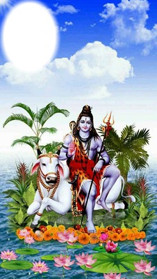 Hindu God Fotomontažas