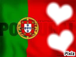 Coeur portugal Photo frame effect