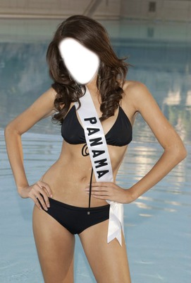 Miss Panama Fotomontage