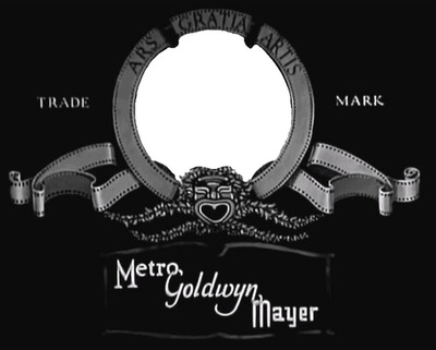 mgm black and white logo Fotoğraf editörü