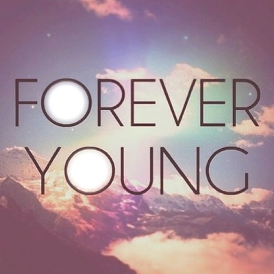 Forever Young Photo frame effect