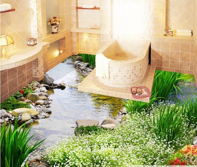 casa de banho Fotomontage