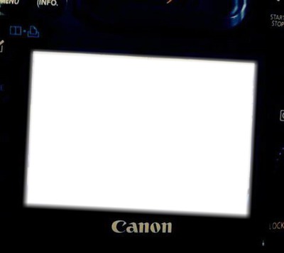 canon camera Photomontage