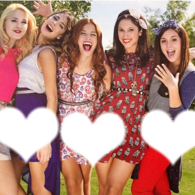 les amour de violetta Montage photo