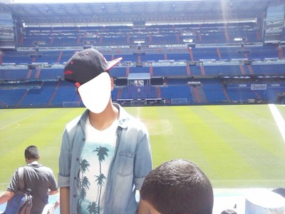 Estadio Santiago Bernabéu Fotomontagem