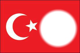 drapeau turc Fotomontasje