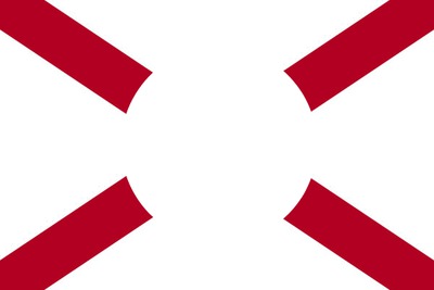 Alabama flag Photomontage