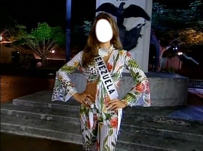 Miss Venezuela Φωτομοντάζ