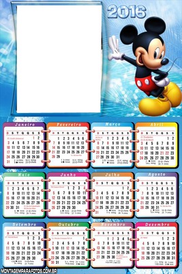 calendario 2016 Fotomontaža