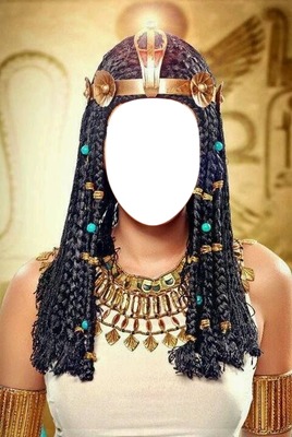 Reina egipcia 2 Photo frame effect
