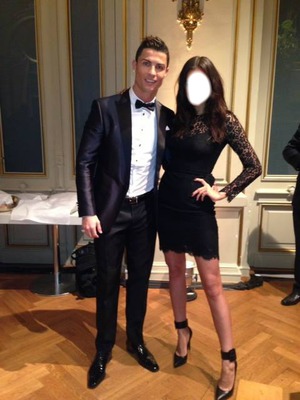 Cristiano Ronaldo - Irina shayk Fotomontaggio