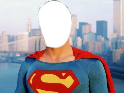 superman フォトモンタージュ