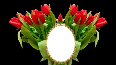 linda flores para ti Fotomontagem