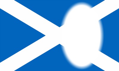 Scotland flag Photo frame effect