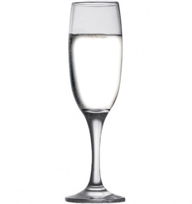 Le verre a champagne Fotomontaggio