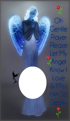 gentle prayer for him Fotomontage