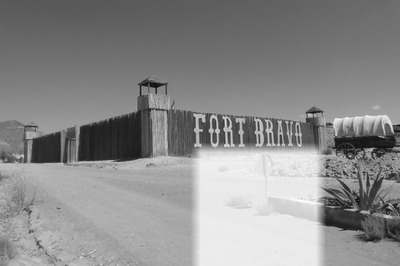 western Fort Bravo Fotomontaż