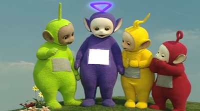 Teletubbies TV Event 1 Photo frame effect