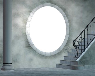 Fenêtre - escaliers Montaje fotografico