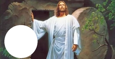 JESUS RESUCITADO Fotomontasje