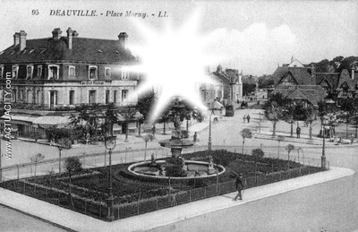 la place morny deauville 1944 1.2 Fotomontáž
