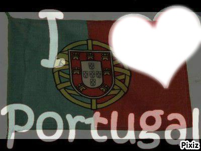 I love Portugal Fotomontaža