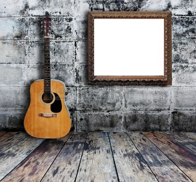 gitár Photo frame effect