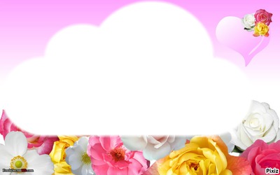 Un nuage d'amour Montage photo