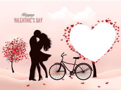 Happy Valentines day, corazón 1 foto
