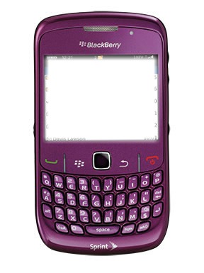celular purpura Фотомонтажа