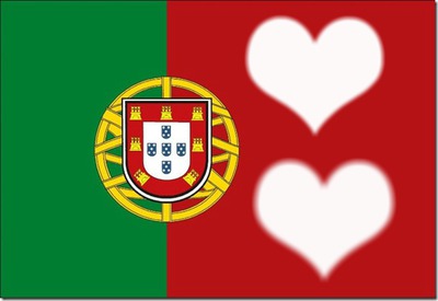 drapeau portugal フォトモンタージュ