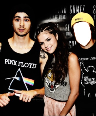 Zayn,Selena and you Montaje fotografico
